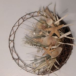 Beachy wreath